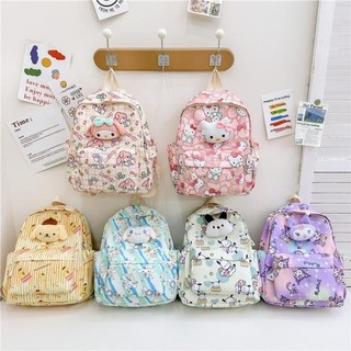 🎉Mùa khai giảng🎊Đảm bảo giá thấp nhất🎊Mùa Xuân 2024 Phong Cách Mới Trẻ Em Schoolbag Hoạt Hình Dễ Thương Bé Trai Bé Gái Giảm Burden Ridge Bảo Vệ Mẫu Giáo Ba Lô
