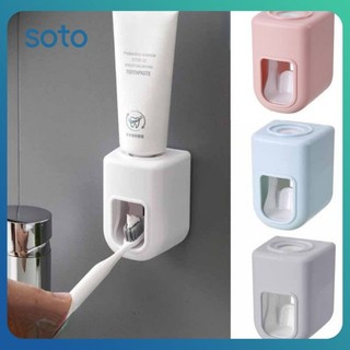 ♫ dụng cụ lấy kem đánh răng treo tường đồ dùng phòng tắm dụng cụ vắt kem đánh răng chống thấm nước giá đựng bàn chải đánh răng