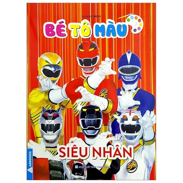 Sách - Bé Tô Màu Siêu Nhân