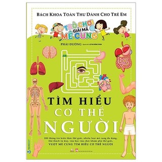 Sách - trò chơi giải mã mê cung - tìm hiểu cơ thể người