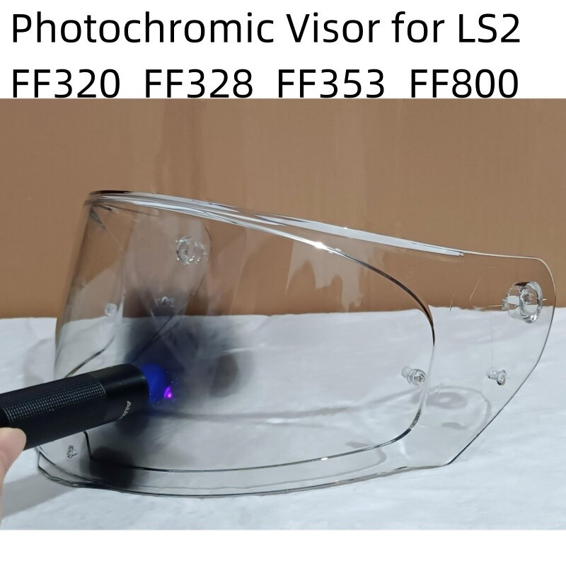 Tấm Che Photochromic Cho LS2 FF320 Stream FF353 Rapid FF328 Storm FF800 Mũ Bảo Hiểm Len