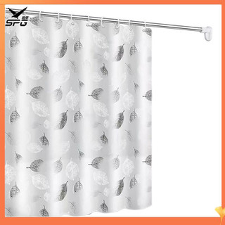 Spr Rèm Tắm Có Móc Chống Rỉ Kim Loại Grommets Chống Thấm Nước Hoa Văn Lá Ombre Rèm Tắm Cho Phòng Tắm