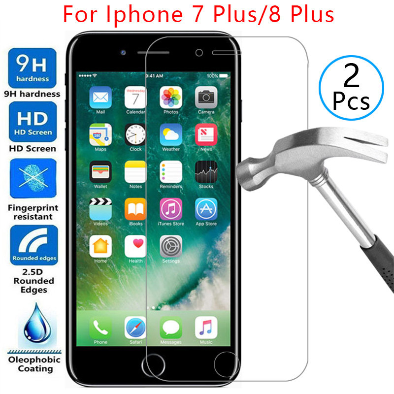 Kính cường lực bảo vệ màn hình cho iphone 7 8 plus ốp lưng trên điện thoại i 7plus 8plus bảo vệ coqu