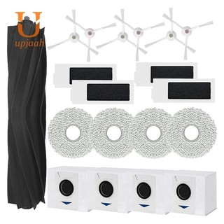 Dành Cho Ecovacs Deebot T20 OMNI, T20e OMNI Robot Hút Bụi Bàn Chải Bên Chính Bộ Lọc HEPA Túi Bụi Lau Nhà Vải Phụ Kiện