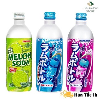 Nước Giải Khát Soda Sangaria 500mL nội địa Nhật