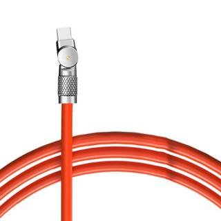 ⭐ready stock ⭐high-speed 120w usb type c cable with 180 degree rotary elbow - perfect for