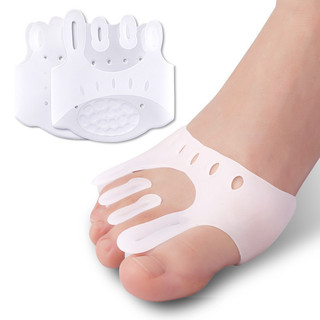 1 Cặp Silicone Chân Trước Metatarsal Miếng Lót Chỉnh Hình Ngón Chân Tách Chống Trơn Trượt Bảo Vệ Giày Đế Đệm Dụng Cụ Chăm Sóc Chân