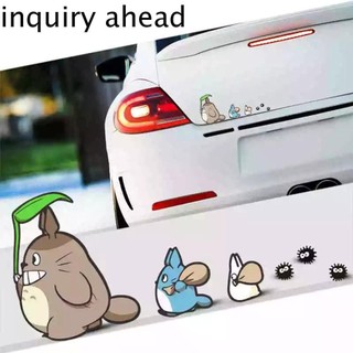 Miếng Dán Trang Trí Xe Hơi Hình Totoro Vui Nhộn