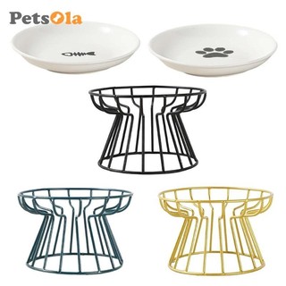 Bát cho mèo nâng cao PETSOLA, Đĩa ăn thức ăn cho chó nhỏ, Thức ăn cho mèo và chó con