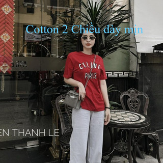 Áo thun nữ Mềm Mịn Mát, Áo phông nữ form rộng giấu quần Chất Cotton co giãn 4 chiều mềm mịn mát mieAP13
