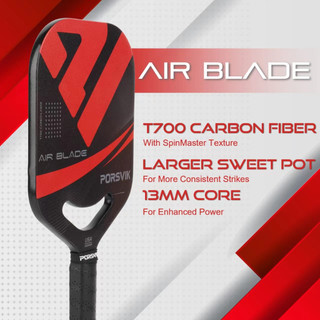  Vợt PICKLEBALL - PORSVIK Air Blade T700 Carbon  13mm  