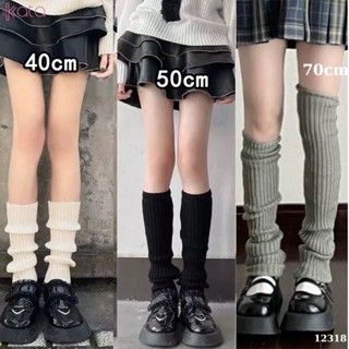  Vớ tất ống chân dệt kim len ống tay giữ ấm phong cách Y2K ống tất chân đáng yêu phong cách idol iLita 