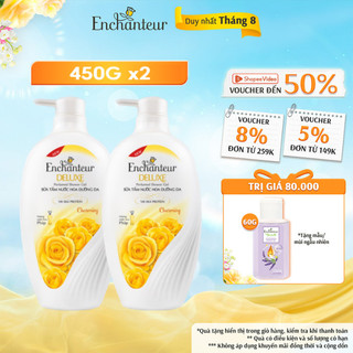 Combo 2 Sữa tắm nước hoa dưỡng da Enchanteur Charming (450g x 2)