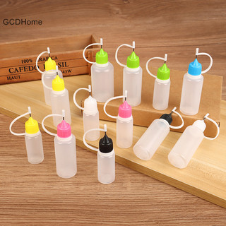 Gcdhome 5 Cái 10 / 20 / 30ML Nhựa Có Thể Đổ Lại Gốm Sứ Dụng Cụ Gốm Sứ Squeezable Chai Điểm Dòng DIY Polymer Đất Sét Dụng Cụ Quà Tặng HOT