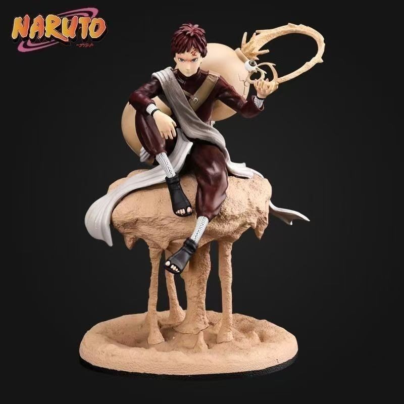 Naruto Kazekage Gaara cỡ lớn Shayun, tư thế ngồi GK, đồ trang trí và quà tặng mô hình làm bằng tay S