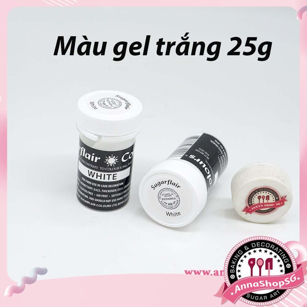 MÀU TRẮNG THỰC PHẨM SUGARFLAIR 25g