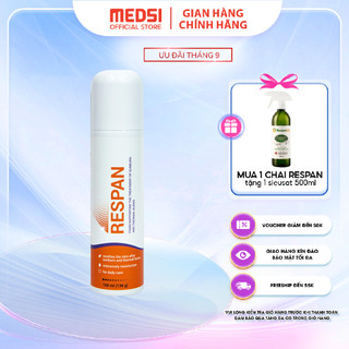 Xịt bỏng khẩn cấp RESPAN giúp làm mát, giảm kích ứng vùng da tổn thương, phục hồi làn da hiệu quả chai 150ml