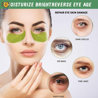 60 Miếng Dán Mắt Miếng Dán Mắt Chống Nhăn Miếng Lót Mắt, Giảm Nếp Nhăn Hyaluronic Loại Bỏ quầng thâm Dưới Túi Mắt Dưỡng Ẩm
