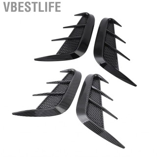 VBESTLIFE Body Side Air Wing Vent Trim Phụ kiện bên ngoài Marker Cover ABS cường độ cao cho W117
