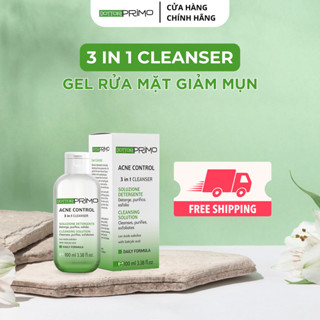Gel rửa mặt hỗ trợ giảm mụn, dưỡng ẩm cho da DottorPrimo Acne Control 100ml 3 In 1 DP0015