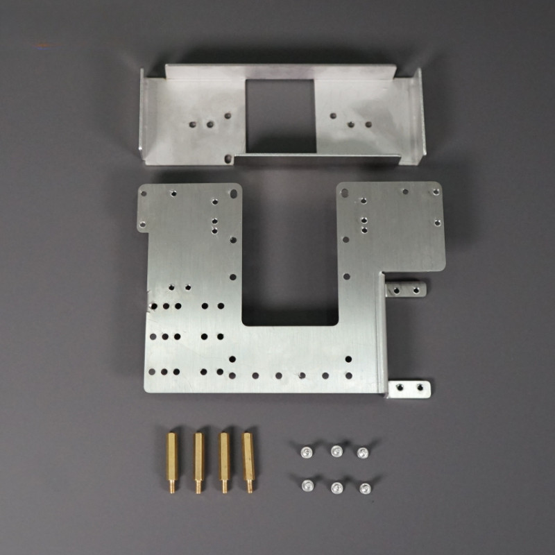 Tấm sàn thứ hai bằng kim loại cho 1 / 14 Tamiya RC Truck Scania BENZ VOLVO MAN Phần