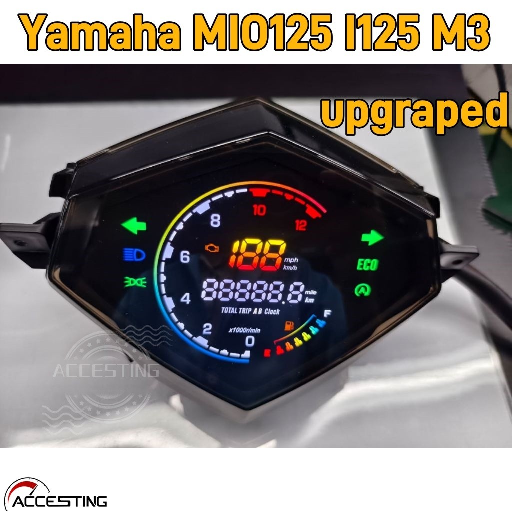 METER KỸ THUẬT SỐ Odometer LED Nhạc Cụ Hội Cho YAMAHA Mio125 MIO i125 MIO i125S Mio110 Mio M3