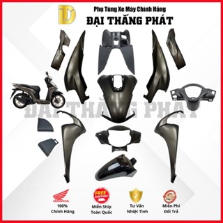   Có bán lẻ  Dàn áo Vision 110cc năm 2025 K2C màu Nâu đen - YR381 - phiên bản đặc biệt chính hãng Honda 