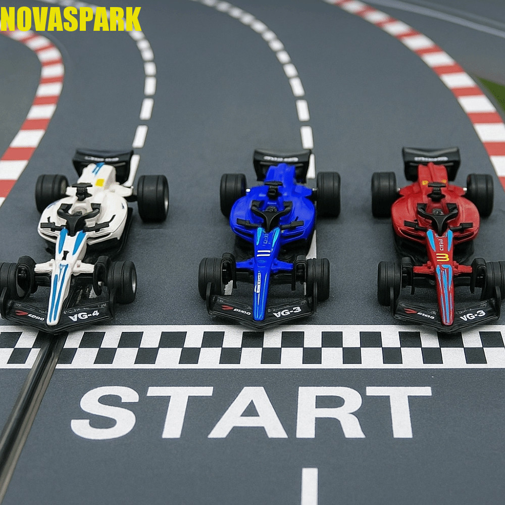 Đồ chơi xe đua NOVASPARK F1, Drift Track Edition F1 Race Car Model Toy, Formula One 1: 36 Kéo lại Mô