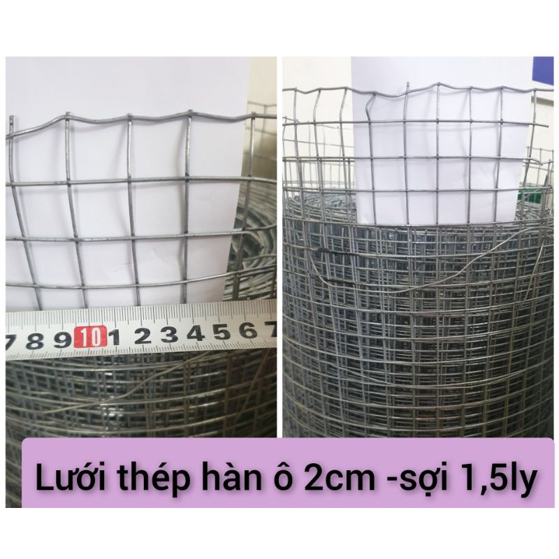 LƯỚI MẮT CÁO THÉP - cuộn 20m ( khổ ngang 1m)