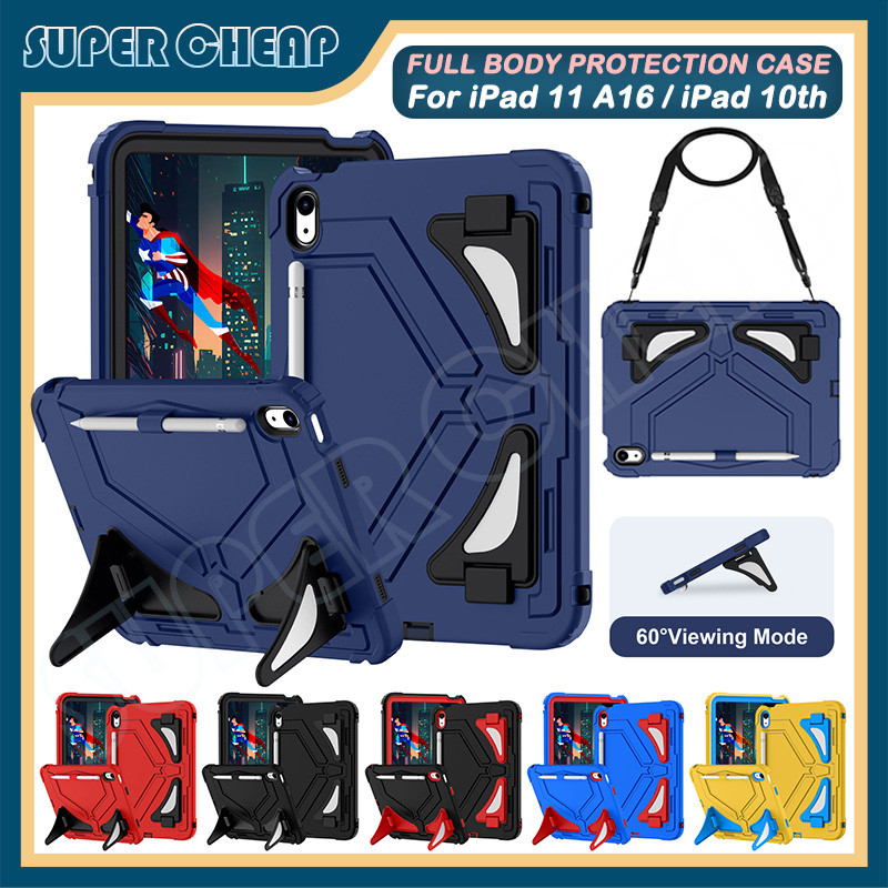 Dành Cho iPad 11 A16 iPad 11th Gen 2025 iPad 10th Gen 10.9 Toàn Thân Chịu Lực Chắc Chắn Chống Sốc Bả