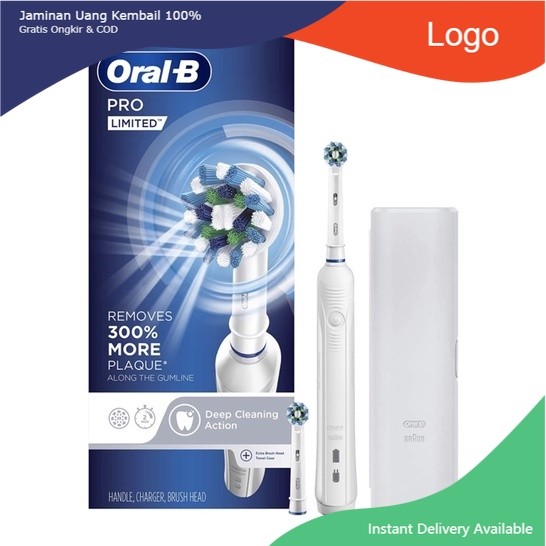 Bàn chải điện Oral-B Oral B Pro Limited USA hồng/ Trắng