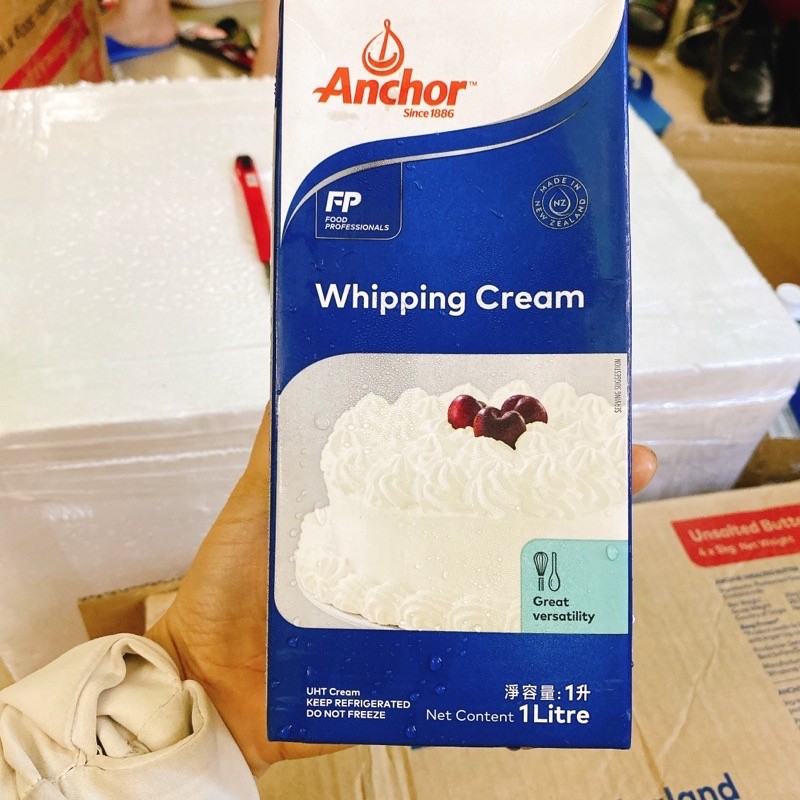[SALE] Kem Whipping cream Anchor