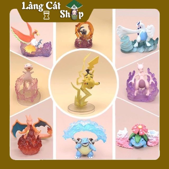 (Có lẻ) Mô hình Anime/Manga Pokemon - Bửu bối thần kì (Mew, Lugia, Houou, Dragonite...) Siêu ngầu