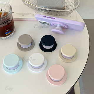 Ins Wind Dopamine Candy Màu Trơn Túi Khí Giá Đỡ Ốp Lưng Điện Thoại Giá Đỡ Từ Tính