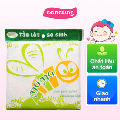 Tấm lót sơ sinh Mama