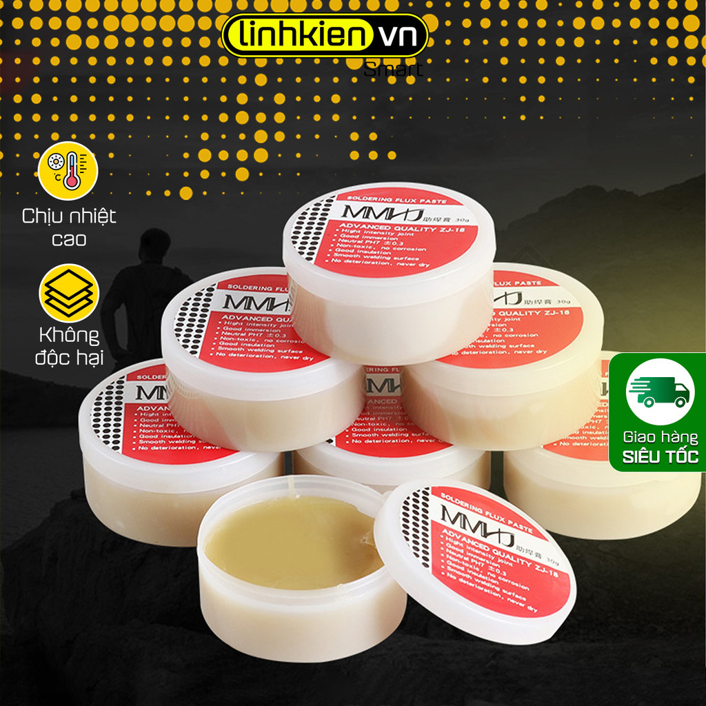 Mỡ Trợ Hàn Cricket 30g Hỗ Trợ Hàn Mạch Điện Tử Thiếc Chì Mỡ hàn thiếc cao cấp siêu dính