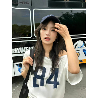 SUOMENG áo phông áo thun nữ croptop baby tee INS Thời trang Comfortable Trendy WCS24701XN 28Z240708
