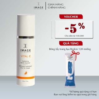 Sữa rửa mặt dưỡng ẩm phục hồi da Image Skincare Vital C Hydrating Facial Cleanser 177gr