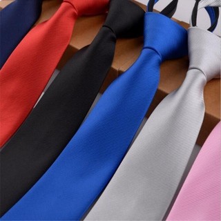 5cm Dây Kéo Cà Vạt Hợp Thời Trang Thường Ngày Nẹp Dễ Kéo Lười Nam Công Sở Chính Thức Màu Đen Chắc Chắn Sinh Viên Cổ Quà Tặng Bố