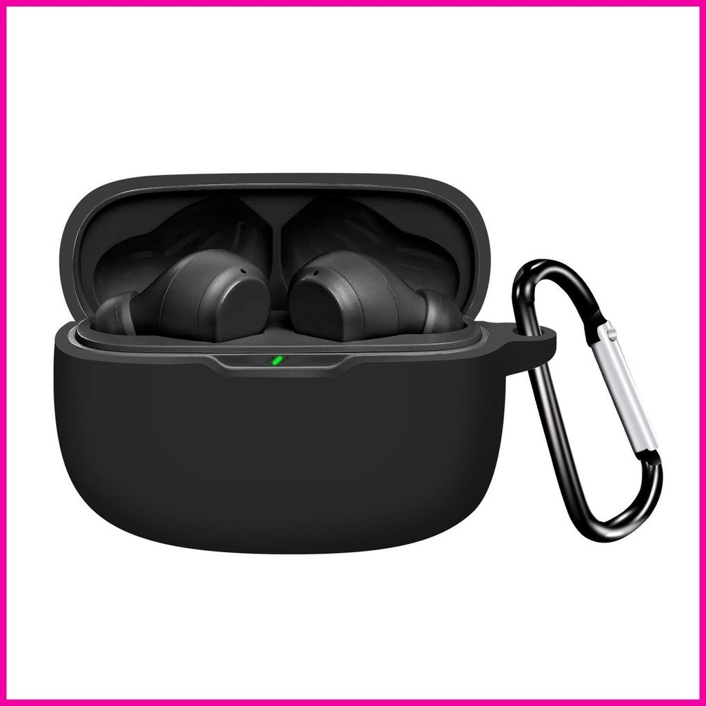 Ốp Lưng Cho JBL Wave Beam Earbuds Tay Bảo Vệ Silicon Mềm Full Cover Case Răng Xanh Tai Nghe Có lrnvn