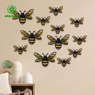 Aternee 12x 3D Ong Trang Trí Tường Dễ Thương Trang Trí Tiệc Cho Lớp Học Sofa Phông Nền