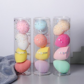 Trứng Làm Đẹp Siêu Mềm Không Ăn Bột Trang Điểm Trứng Không Latex Beveled Puff Trang Điểm Trứng