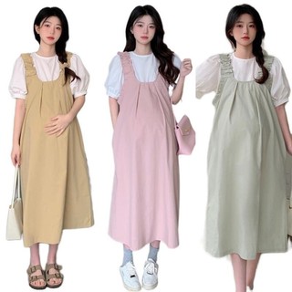 Sét yếm suông yếm bầu MAMADRESS thiết kế ĐẸP mát mẻ dễ mix mặc đi chơi đi làm tiện lợi SY8