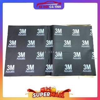 Tấm cách âm 3M™ ACOUSTIC 4 lớp màu đen siêu chống ồn hàng nhập khẩu