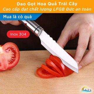 Dao Gọt Hoa Quả Có Nắp Đậy Đa Năng Nhật Bản Cao Cấp Không Gỉ Đạt Chất Lượng LFGB Đức SSGP