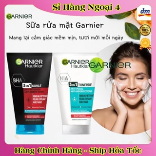 [auth] SỮA RỬA MẶT GARNIER 3IN1 CHO DA DẦU, NHỜN GIÚP SE KHÍT LỖ CHÂN LÔNG- NỘI ĐỊA ĐỨC ĐỦ BILL [Hot]