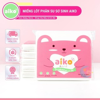 Miếng lót phân su sơ sinh chống thấm Aiko (30 tờ) - Giấy lót phân xu cho bé Aiko