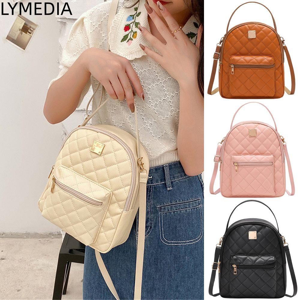 LYMEDIA Lô Mini Nữ Da PU Smal Rucks