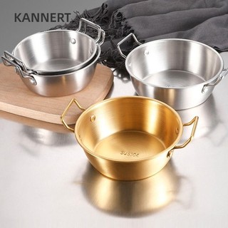 1 Cái Bát Inox Có Tay Cầm Bền Đẹp