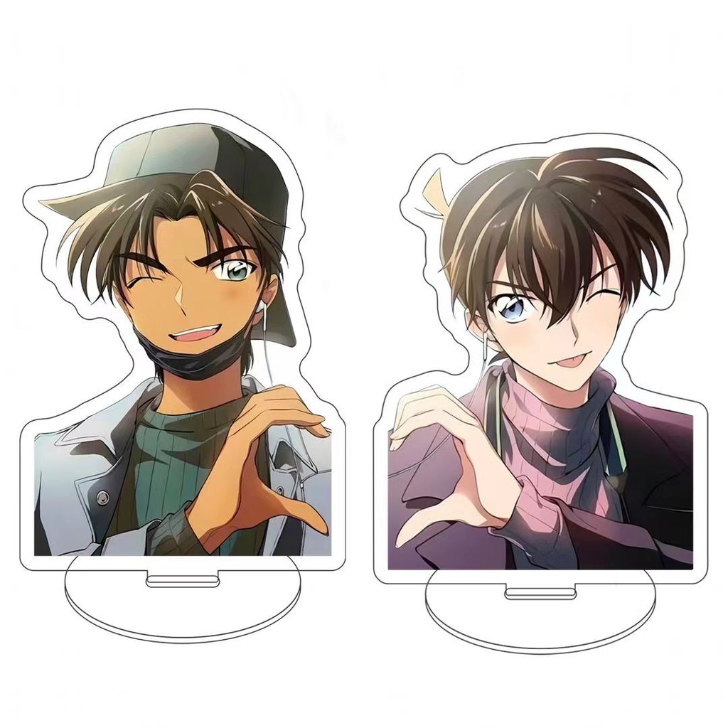 Thám tử Conan Kudo Shinichi Moriran giá đỡ acrylic, phim hoạt hình Hattori Heiji Toyama Kazuha